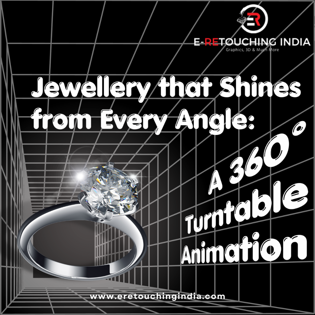 Showcase Your Jewellery in a Whole New Sparkle with 360-Degree Animation!