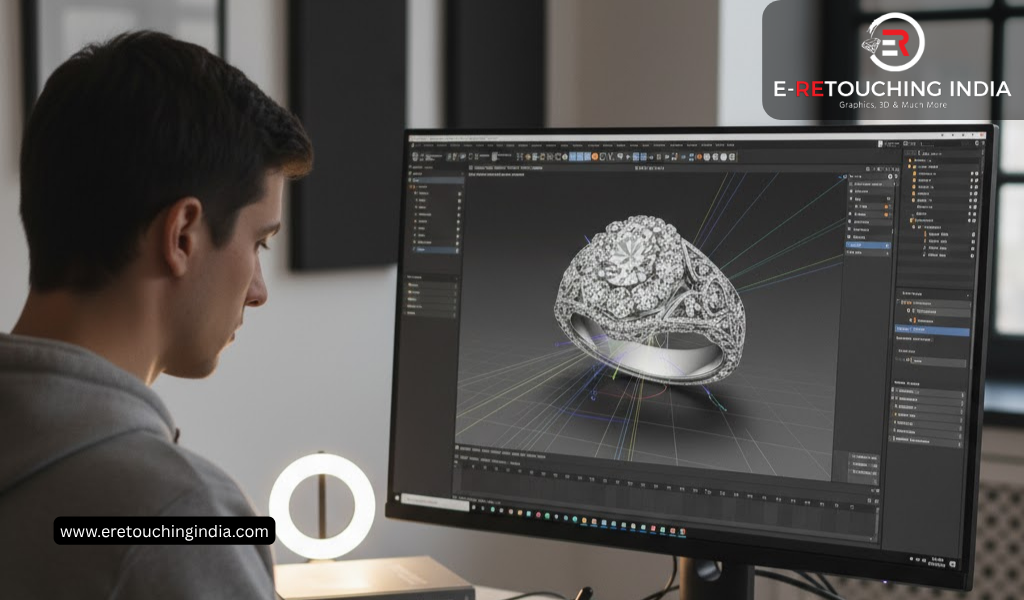 How Jewelry Rendering Services Help Designers Visualise and Market Their Creations?