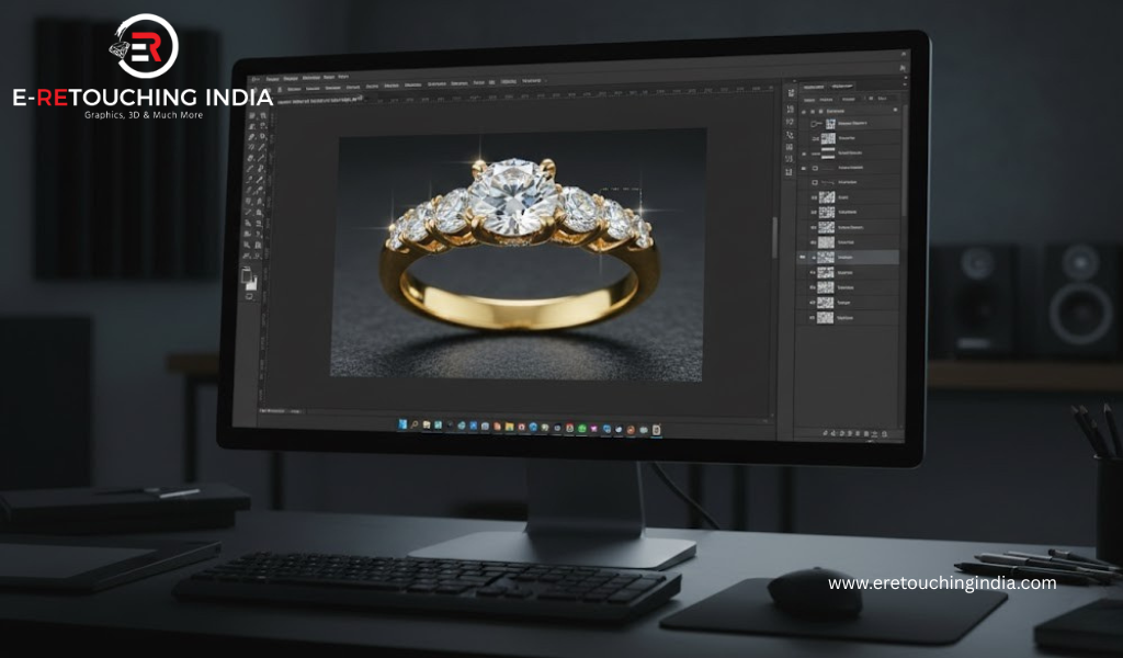 Why Professional Jewelry Photo Retouching Is Essential for E-commerce Brands?