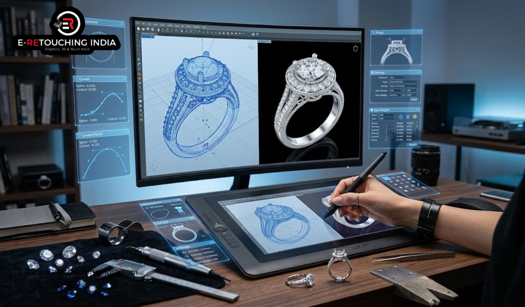 Professional CAD Jewelry Design Services for Precise & Custom Creations