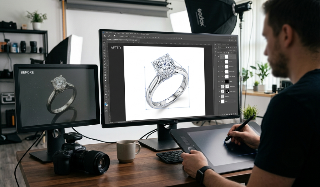What Is a Jewelry Editing Service and Why Do Online Jewelry Stores Need It?