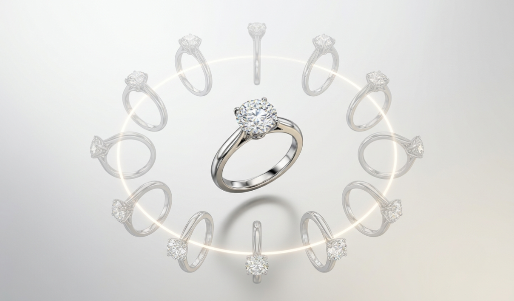 How Does Jewelry 360° Turntable Animation Improve the Online Shopping Experience?