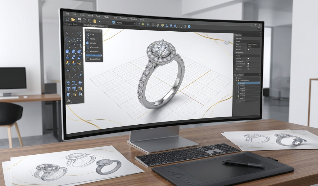 What Is Jewelry CAD Designing and How Does It Speed Up Jewelry Production?