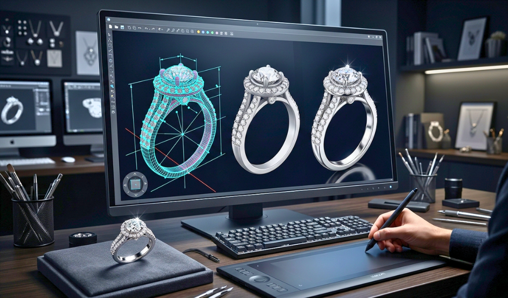 Why Photorealistic Jewelry CAD Rendering Matters for Online Jewelry Businesses?