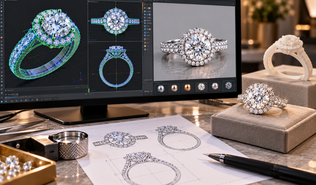 How Can Jewelry CAD Rendering Services Boost Super Weekend Sales?