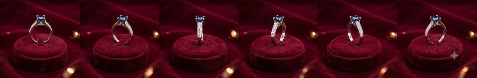 Jewelry 360° Turntable Animation Service